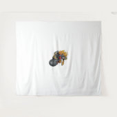 Tenture Hot Dog Rider - Funky Biker Skull (Devant (Horizontal))