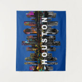 Tenture Houston, Texas couvert de graffitis (Devant)