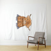 Tenture Huggy Harry - Partie de ma série Fluffy Friends Cl (En situation (horizontale))