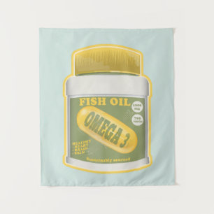 Tenture Huile de poisson oméga 3