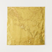 Tenture Huile d'or : Texture Abstraite brillante (Devant (Horizontal))
