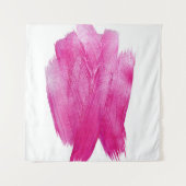 Tenture Huile rose chatoyante : Aquarelle Abstraite (Devant (Horizontal))