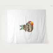 Tenture Hula dansante de Sloth (Devant (Horizontal))