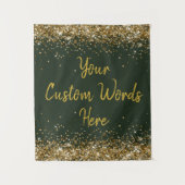 Tenture Hunter Green Backdrop Anniversaire de fête Photo B (Devant)