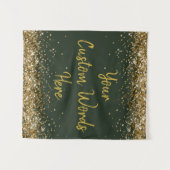 Tenture Hunter Green Backdrop Anniversaire de fête Photo B (Devant (Horizontal))