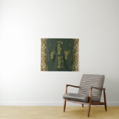 Tenture Hunter Green Backdrop Anniversaire de fête Photo B (En situation (horizontale))