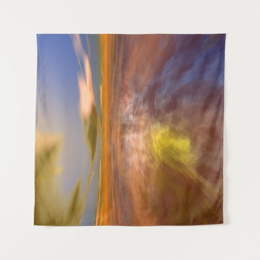 Tenture HYPERION WORLD, ALIEN SEASCAPE SKY, CLOUDS Sci-Fi (Devant)