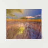 Tenture HYPERION WORLD, ALIEN SEASCAPE SKY, NUAGES Sci-Fi (Devant (Horizontal))