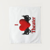 Tenture I Heart Theatre (Devant)