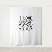 Tenture I Love Fall Most All Classic T-Shirt (Devant)