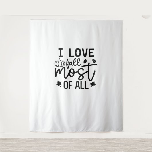Tenture I Love Fall Most All Classic T-Shirt (Devant)