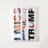 Tenture I Miss Président Trump (Devant)