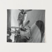 Tenture Icône Aviation (Devant (Horizontal))