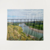 Tenture Icône ferroviaire de l'Alberta (Devant (Horizontal))