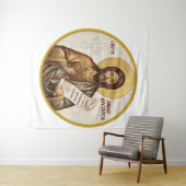 Tenture Icône orthodoxe de saint Jean-Baptiste (En situation (horizontale))