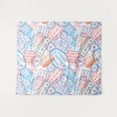 Tenture Icône Voyage (Devant (Horizontal))