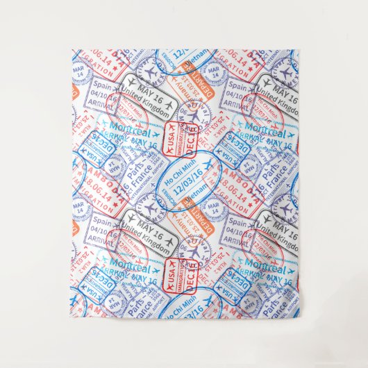 Tenture Icône Voyage (Devant)