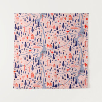 Tenture Icônes australiennes, motif décoratif sans soudure