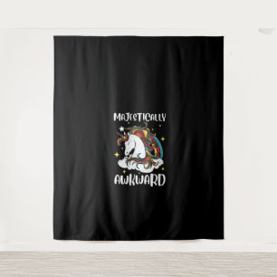 Tenture ID De Conception De Cadeaux Unicorn Majestiquement