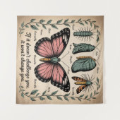 Tenture If It Doesn't Challenge You, It Won't Change You (Devant (Horizontal))