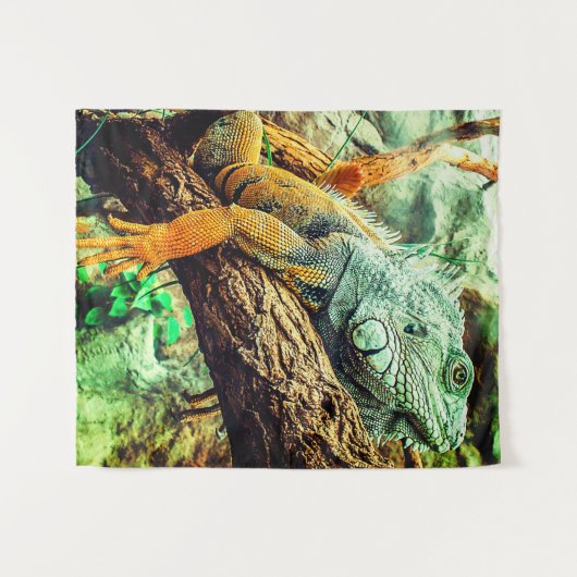 Tenture Iguana (Devant (Horizontal))