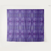 Tenture Ikat pourpre 6 (Devant (Horizontal))