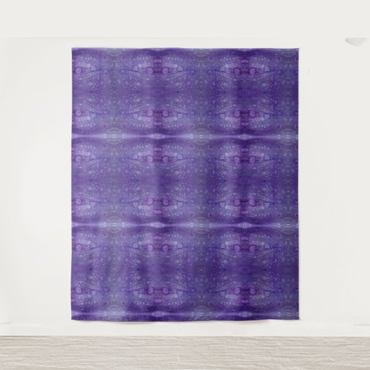 Tenture Ikat pourpre 6 (Devant)