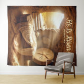 Tenture Il Est Ressuscité ! Dimanche de Pâques (En situation (horizontale))