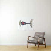 Tenture Il est toujours temps de jouer de la guitare (En situation (horizontale))