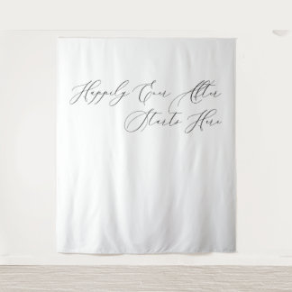 Tenture Il était une fois... commence ici toile de fond de
