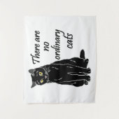 Tenture Il N'Y A Pas De Chats Ordinaires (Devant)