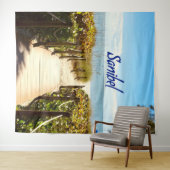 Tenture Île de Sanibel Floride Plage Océan (En situation (horizontale))