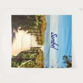 Tenture Île de Sanibel Floride Plage Océan (Devant (Horizontal))