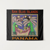 Tenture Îles San Blas - Panama (Devant (Horizontal))