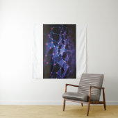 Tenture Illustration 3D. arrière - plan Abstrait, connexio (En situation (horizontale))