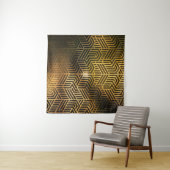 Tenture Illustration 3D Art Déco, fond d'écran publicitair (En situation (horizontale))