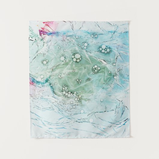 Tenture Illustration abstraite multicolore (Devant)