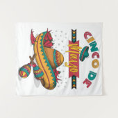 Tenture Illustration Cinco De Mayo, 1/2 (Devant (Horizontal))