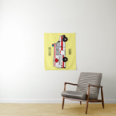 Tenture Illustration d'ambulance (En situation)