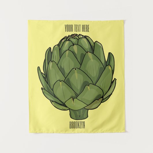 Tenture Illustration d'artiste (Devant)