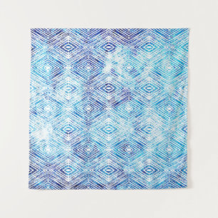 Tenture Illustration de boho sans couture motif géométriqu