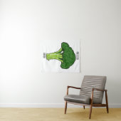Tenture Illustration de Broccoli (En situation (horizontale))