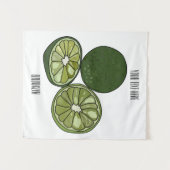 Tenture Illustration de chaux Kaffir (Devant (Horizontal))