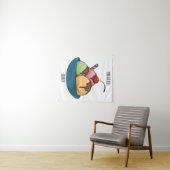 Tenture Illustration de crème glacée (En situation (horizontale))