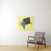 Tenture Illustration de dessin sur ordinateur portable (En situation (horizontale))