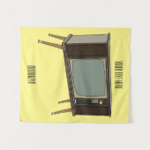 Tenture Illustration de dessin télévisé (Devant (Horizontal))
