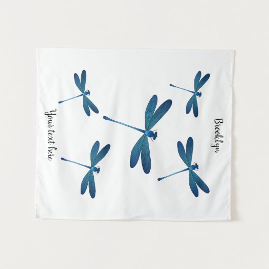 Tenture Illustration de dragonfly (Devant (Horizontal))