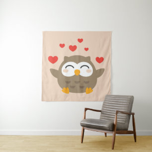 Tenture Illustration de I Owl You