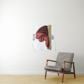 Tenture Illustration de jambon (En situation)