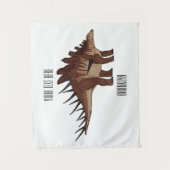 Tenture Illustration de Kentrosaurus (Devant)